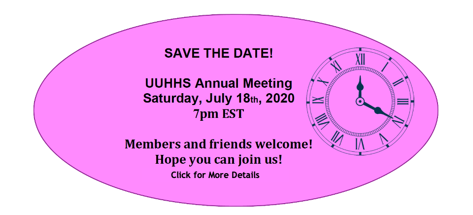 Save the Date Annual Meeting