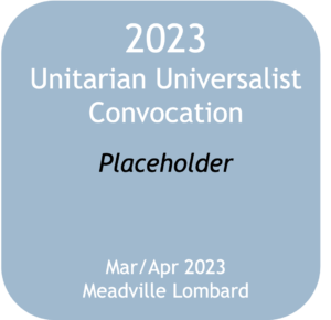 2023 UU Studies Convocation